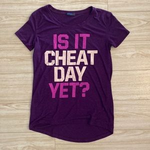 Ardene Purple graphic tee